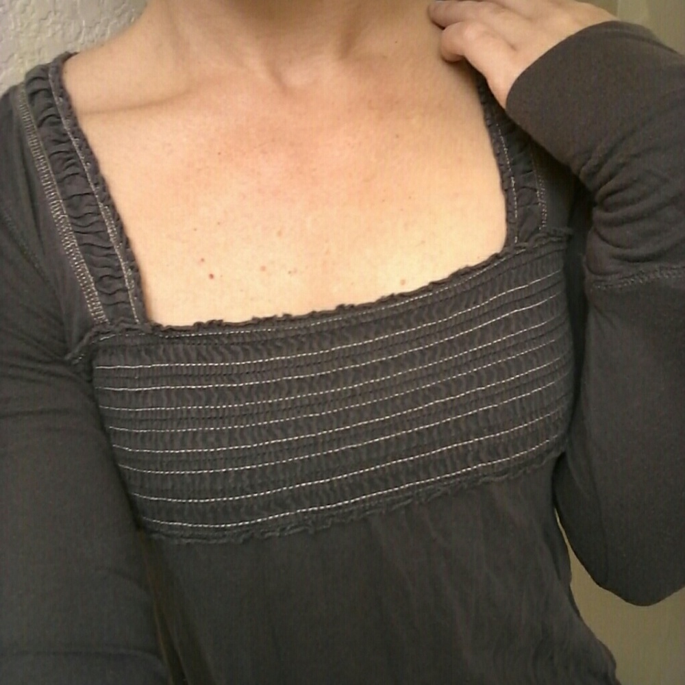 Gray long sleeve